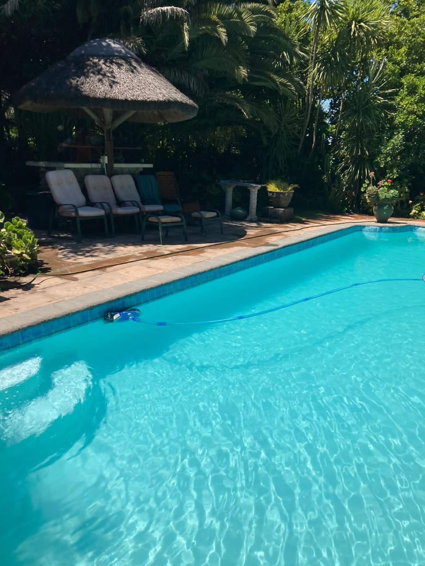 Alberca al aire libre 