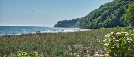 Nær stranden