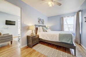 1 chambre, fer et planche Ă repasser, Wi-Fi gratuit, draps fournis