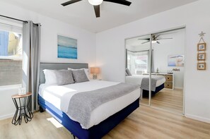 2 bedrooms, iron/ironing board, free WiFi, bed sheets