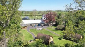 Studio, 1 Queen Bed with Sofa bed | Property grounds - Stunning Pod - Hot Tub- Dog Friendly - Sleeps 4 (Gaerwen)