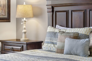 2 bedrooms, individually decorated, individually furnished