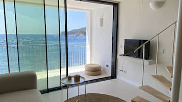 Departamento, 2 habitaciones (Portell) | Área de sala de estar