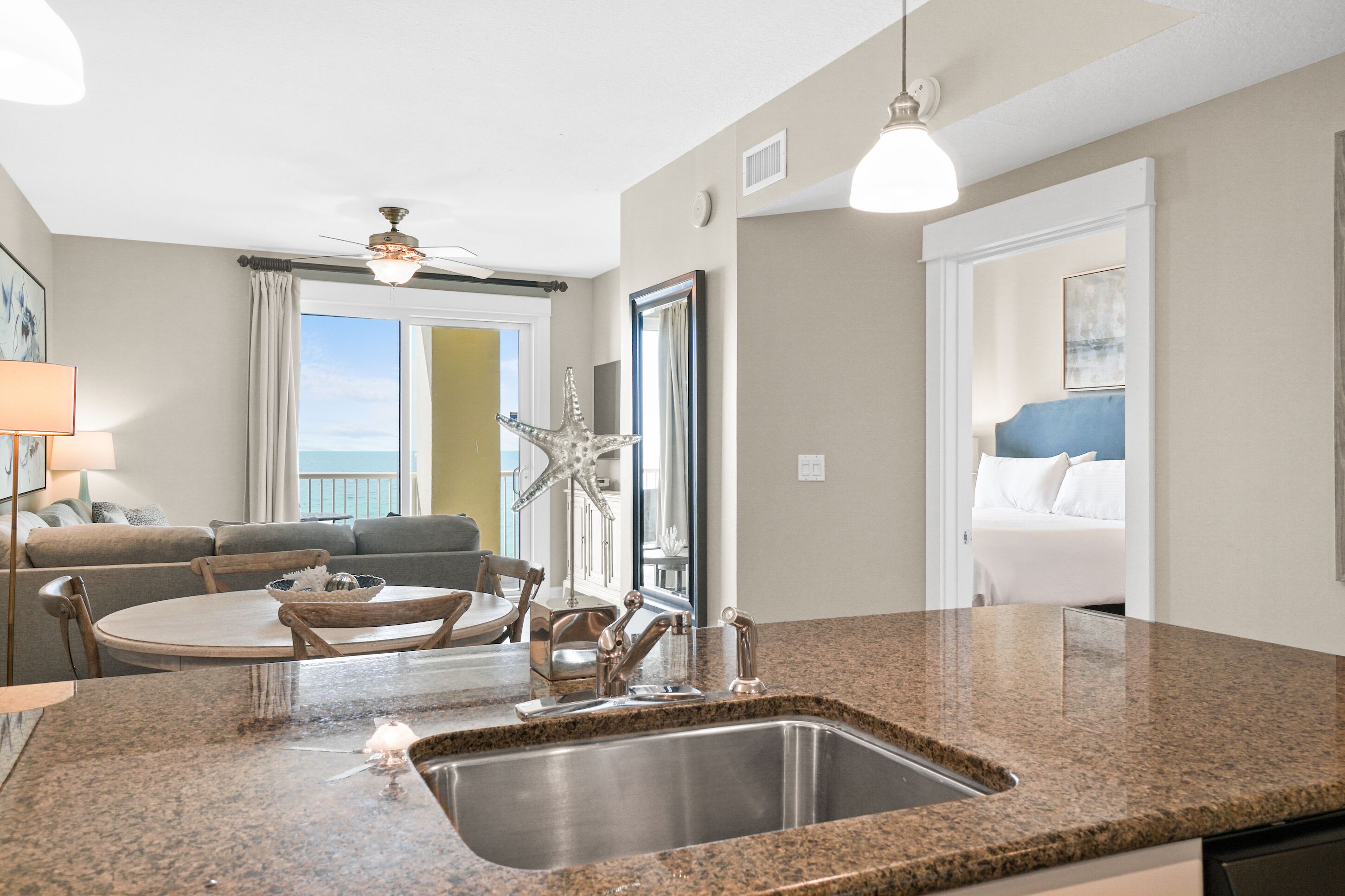 Grand Panama 1-508 - Beachfront Pet Friendly Condo W/ Gulf Views + Pools - Panama City Beach, FL