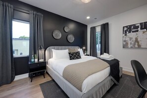 4 bedrooms, iron/ironing board, travel cot, free WiFi