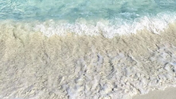 A clear view of Ayia Napa Nissi Beach with turquoise waters and a sandy beach. -  Pool view apartment, walk to the beach and harbour (Paphos)