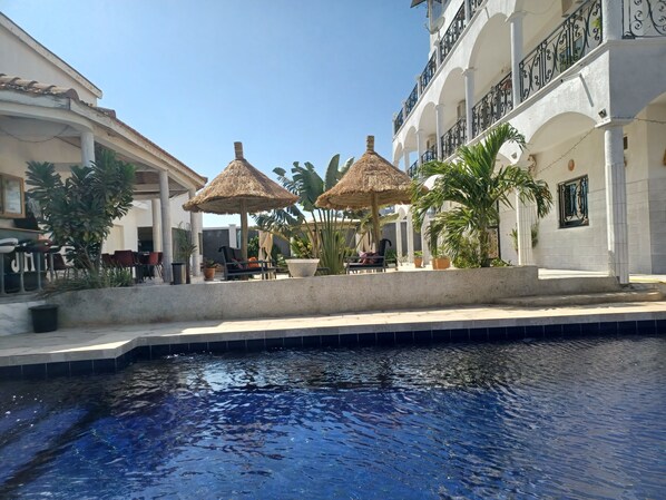 Blick auf den Innenhof