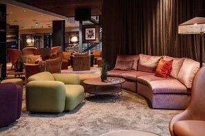 Sitteområde i lobbyen