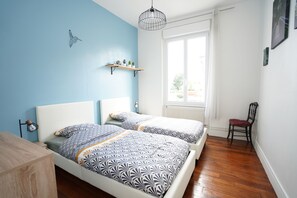 2 slaapkamers, wifi, beddengoed