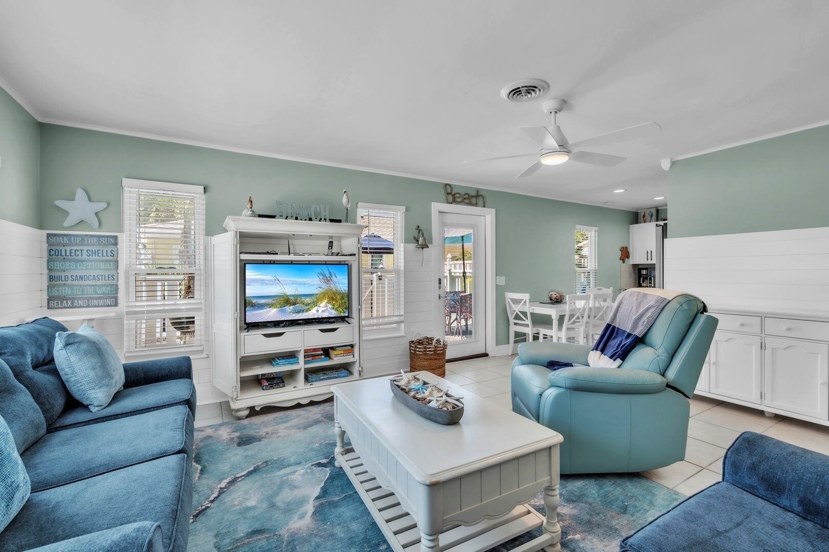 独立别墅, 2 间卧室 | 起居区