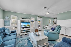 Ferienhaus, 2 Schlafzimmer | Wohnbereich