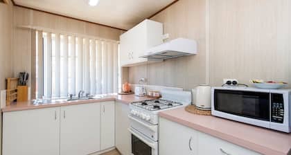 Getaway to Cabin 49- this charming, cute cabin located in the Geographe Holiday Park
