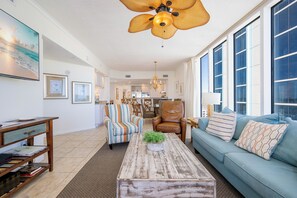 TV - 🌊Colonnades 1201 - Beautiful 4BR Gulf Front Condo🌊 (Gulf Shores)