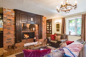 Fernseher, Kamin, Videospielkonsole, Netflix