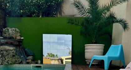 Nice town house, 4 mn from Bordeaux Rive droite Private swimming pool