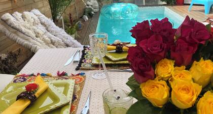 Nice town house, 4 mn from Bordeaux Rive droite Private swimming pool