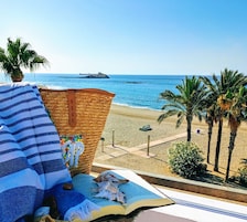 Beach nearby, white sand