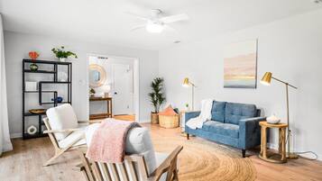 Smart TV, foosball, table tennis