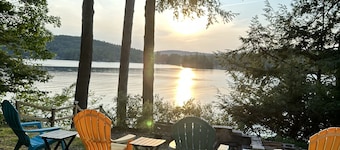 Lake Winnipesaukee Waterfront Home - Private Dock Space Included