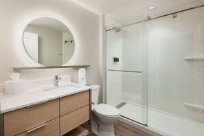 City Suite | Bathroom | Free toiletries, hair dryer, towels, soap