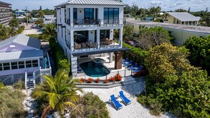 Front of property - 61 Delmar - Once Upon A Tide by Coastal Vacation Properties (Fort Myers Beach)