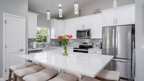 House, 3 Bedrooms | Private kitchen - 228 Delmar Ave by Coastal Vacation Properties (Fort Myers Beach)