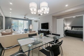 Condo, 3 Bedrooms | In-room dining - Gulf Reflections # 204 - 11021 Gulf Reflections Dr by Coastal Vacation Properties (Fort Myers)