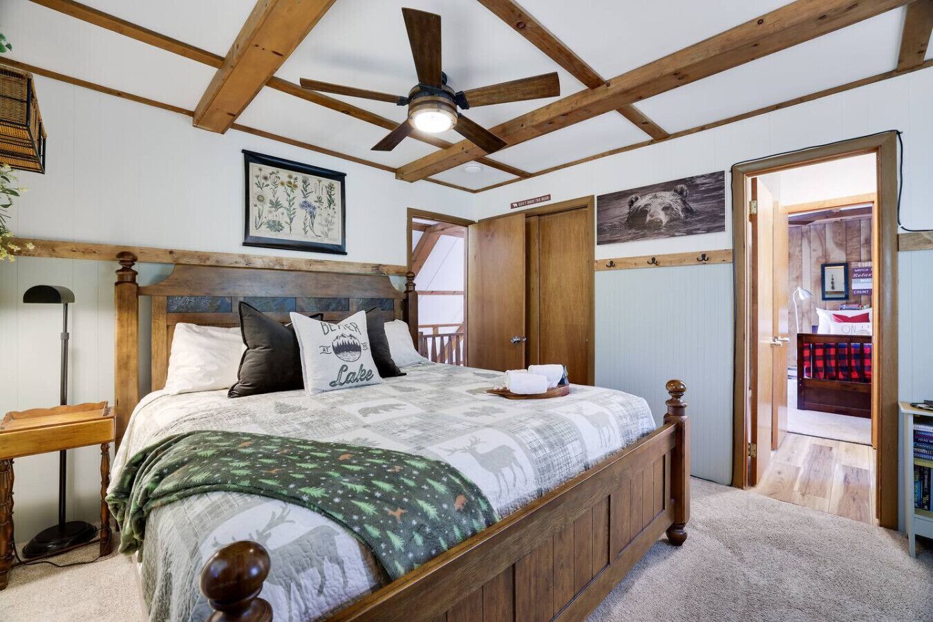 3 habitaciones, escritorio, tabla de planchar con plancha y wifi 