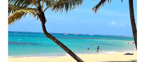 Beach nearby, beach towels