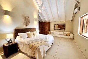 5 bedrooms, in-room safe, iron/ironing board, travel cot