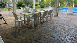 Apartment, 3 Bedrooms, Smoking, Terrace | Outdoor dining - 3 Bedroom Apartment With Pool (Bar)