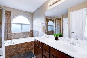 Hair dryer, towels