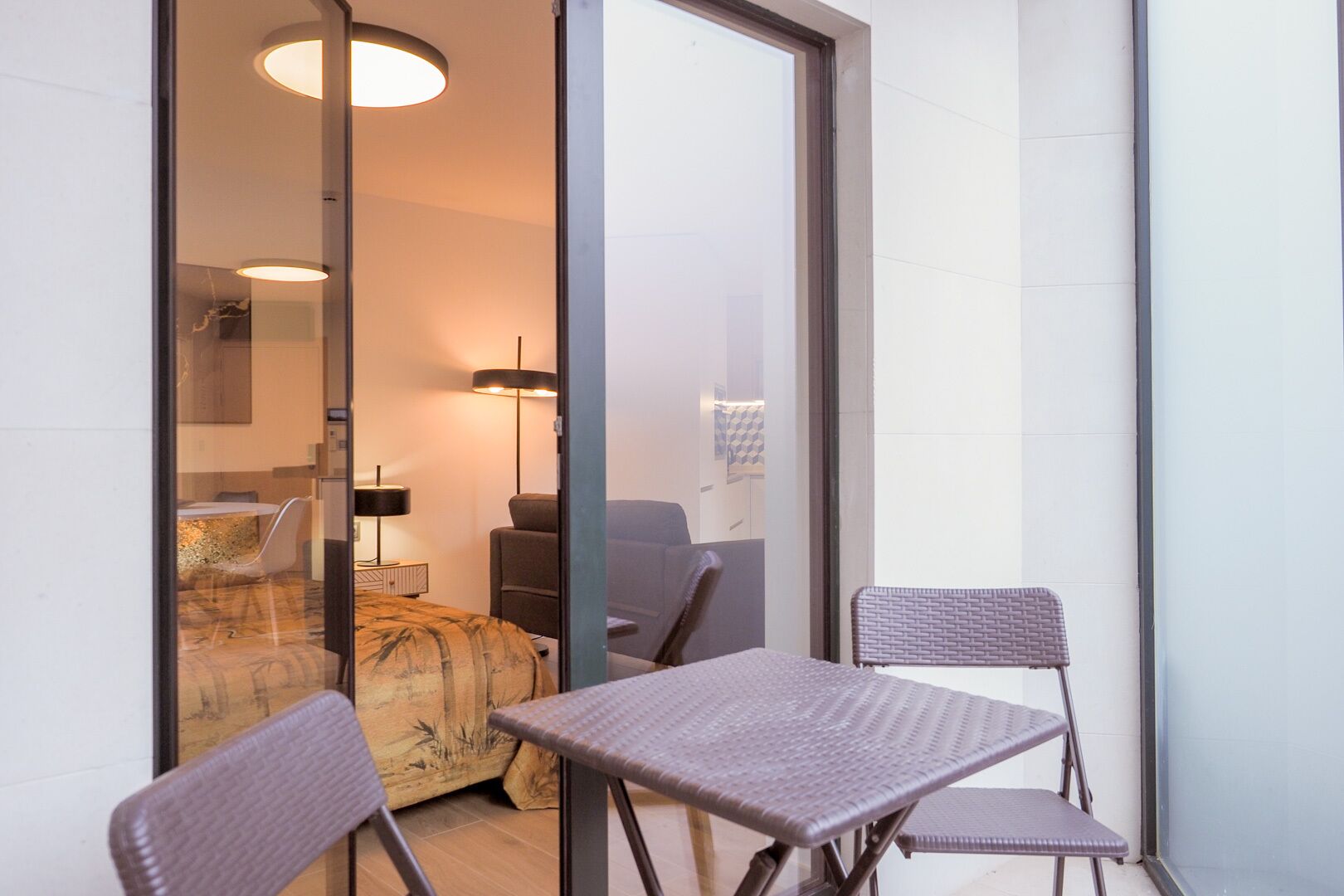 Deluxe Studio, Terrace, Courtyard View | Terrace/patio