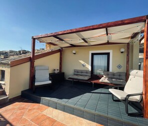 Terrace/patio - Magnificent terrace in the heart of the historic center. (Agrigento)