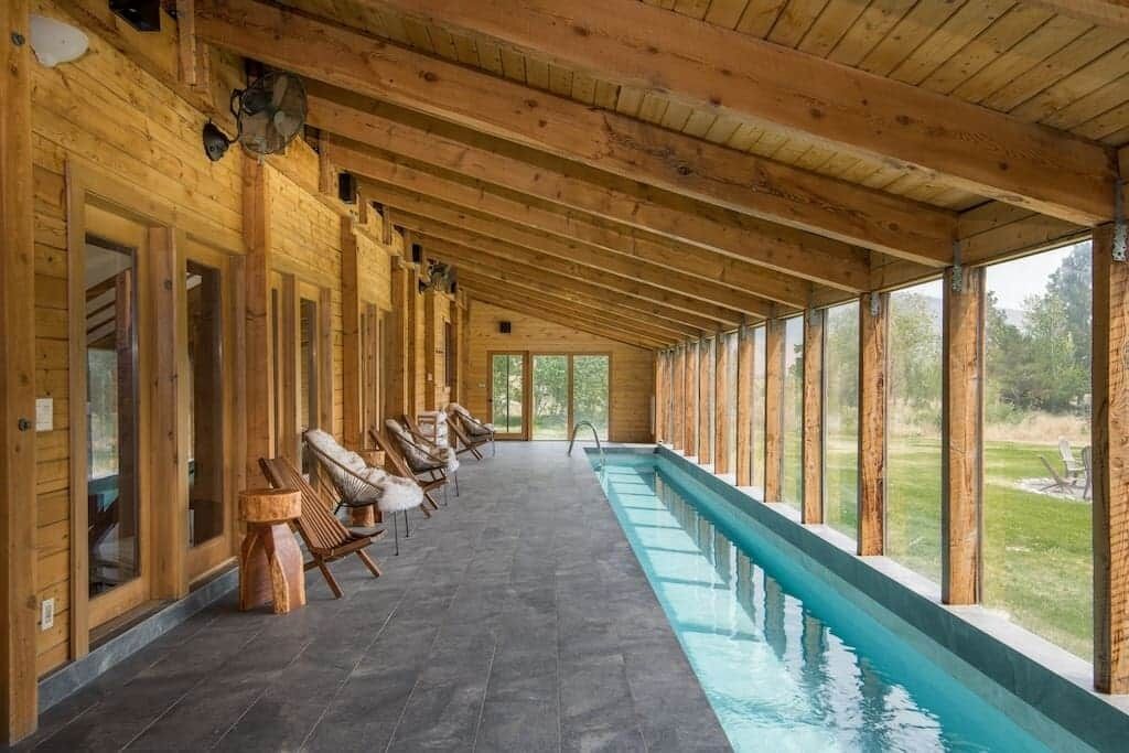 Piscine couverte, piscine chauffée