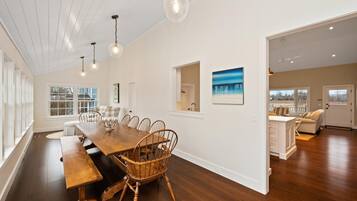 House, Multiple Beds (Bridgehampton Bungalow) | Dining