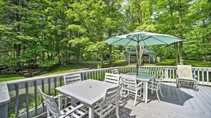 Huis, meerdere bedden (Valley Stream Charm) | Buiten dineren