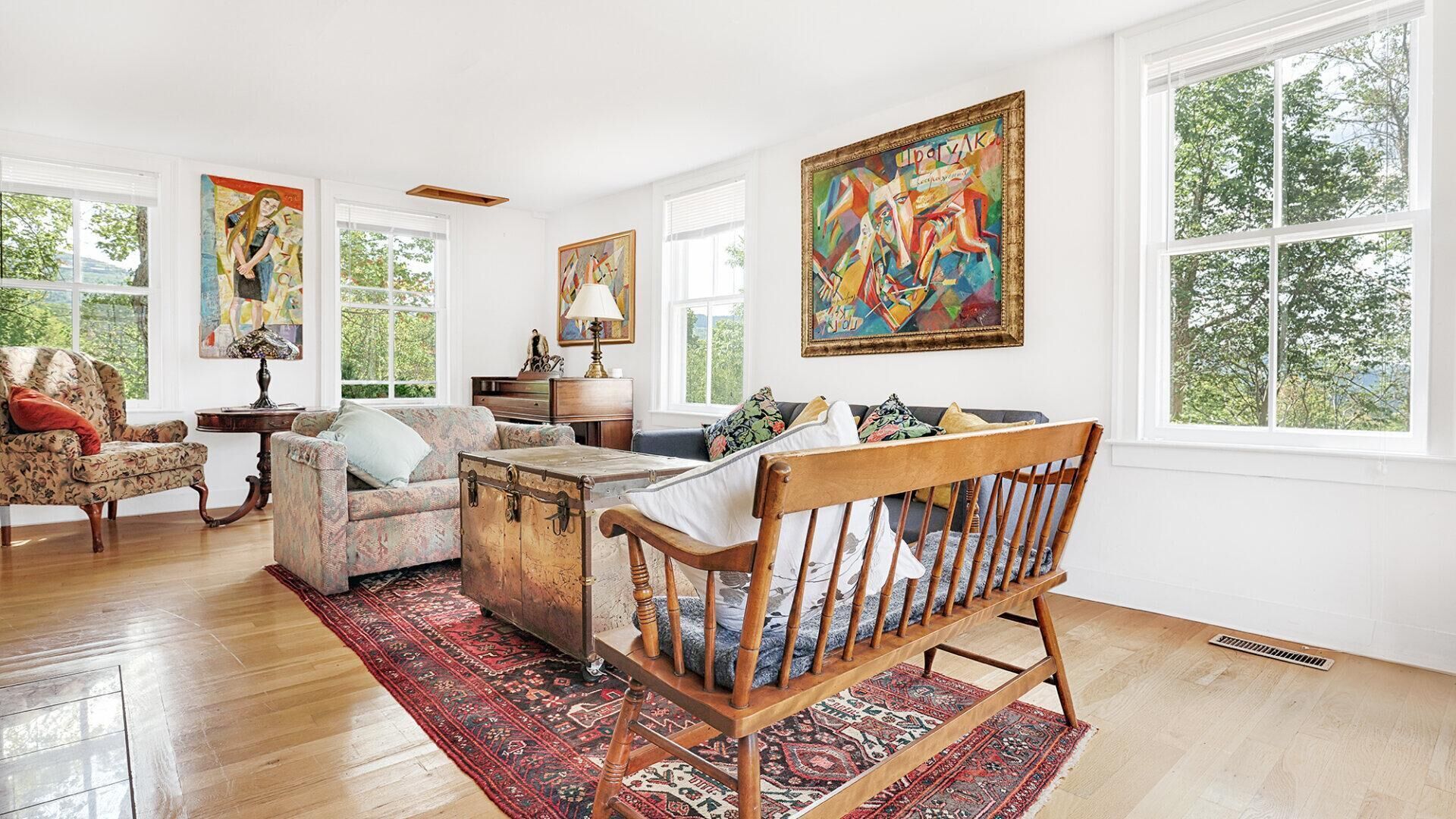 House, Multiple Beds (Hudson Valley Mountain Hideaway) | Interior