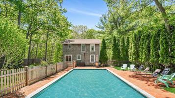 House, Multiple Beds (East Hampton Hideaway) | Pool | Outdoor pool, a heated pool