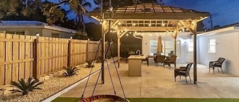 Udendørs spisemuligheder