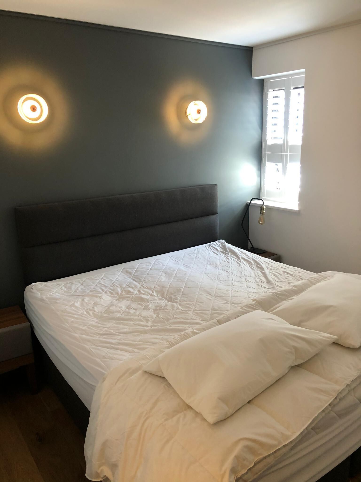 1 bedroom, iron/ironing board, internet, bed sheets