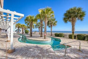 Indoor pool - 2BD Ocean View-Lazy River/Hot Tubs/Indoor Pool (North Myrtle Beach)