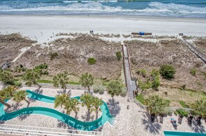 Indoor pool, a heated pool - 1BD Oceanfront-Indoor/Outdoor Pool-Winter Specials (North Myrtle Beach)