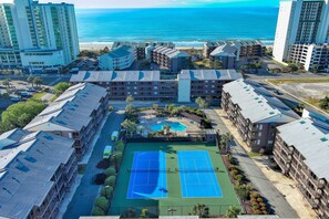 Enjoy ocean views from your balcony in one of our standard or suite rooms.