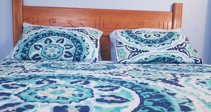 Apartment with bath, tv, ac and a view to die for