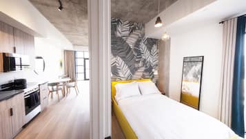 1 bedroom, Egyptian cotton sheets, premium bedding, pillow-top beds