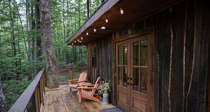 Tech Time: Secluded Treehouse Overlooking Creek