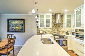 Fridge, microwave, oven, stovetop - Waterfront Condo, Flathead Lake and Mountain Views! (Bigfork)