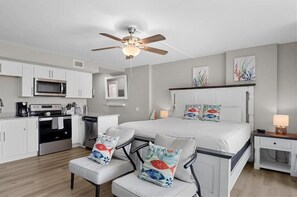 1 غرفة نوم وواي فاي وملاءات أسرّة وتسهيلات لدخول الكراسي المتحركة