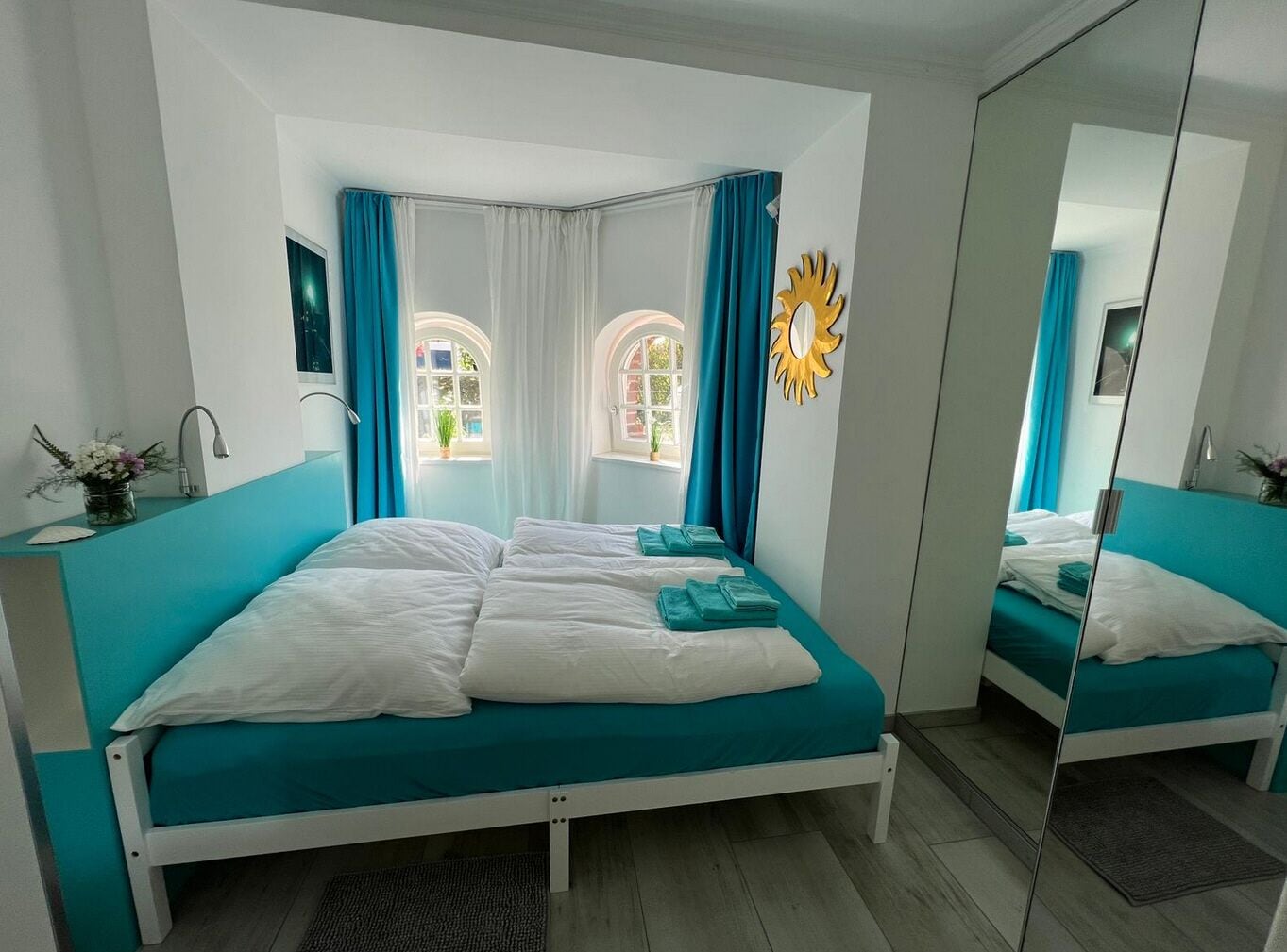 2 bedrooms, iron/ironing board, travel crib, free WiFi